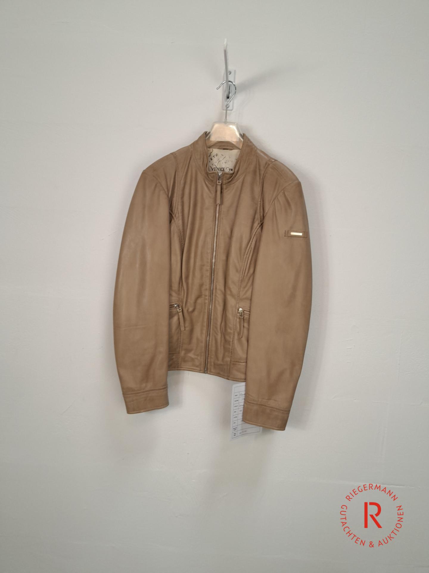 DAMEN LEDERJACKE GRÖSSE 38